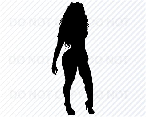 black silhouette woman